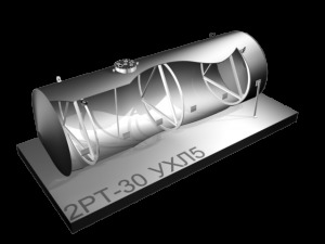 Резервуар одностенный без опор Р-30