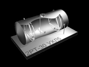 Резервуар двустенный без опор 2РТ-30