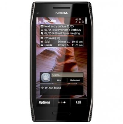 Телефон сотовый Nokia X 7-00 Dark Steel