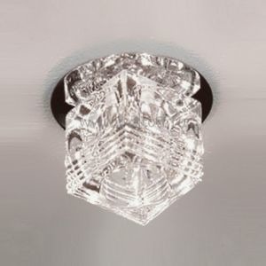 Светильник точечный LUSSOLE LSA-7980-01 DOWNLIGHTS chrome clear crystal 1*20W G4 12V