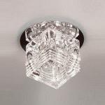 Светильник точечный LUSSOLE LSA-7980-01 DOWNLIGHTS chrome clear crystal 1*20W G4 12V