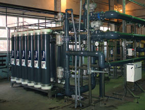 Системы для обработки воды методом ультрафильтрации серии KUFS