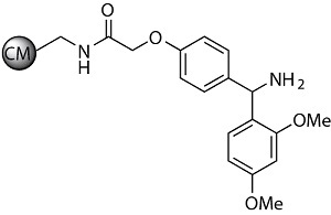 Смола для синтеза амидов пептидов Rink Amide-ChemMatrix