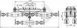 Подвесы многороликовые типа 4П6Р