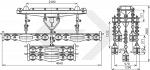 Подвесы многороликовые типа 5П6Р