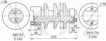 Изоляторы опорно-стержневые типов С4-80/195