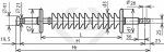 Линейные подвесные полимерные изоляторы для ЛЭП 150-220 кВ