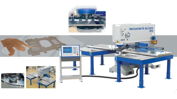 Координатно-пробивные прессы  Tecnumerick