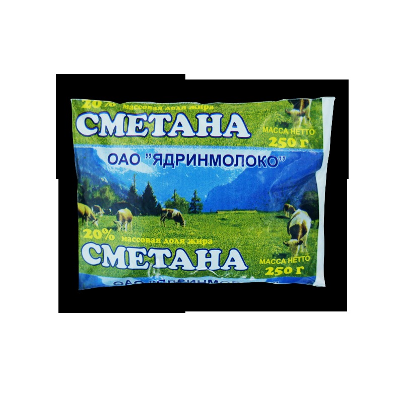 Сметана 20% 250г