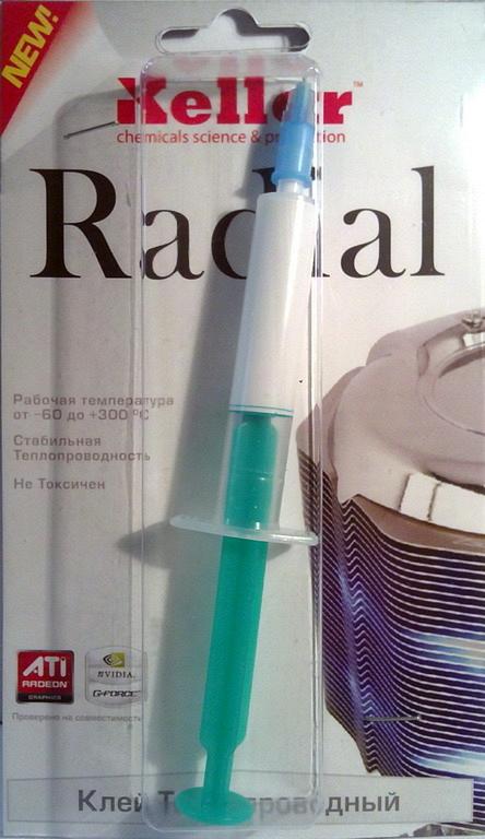 Теплопроводный клей Radial Теплопроводный клей Radial