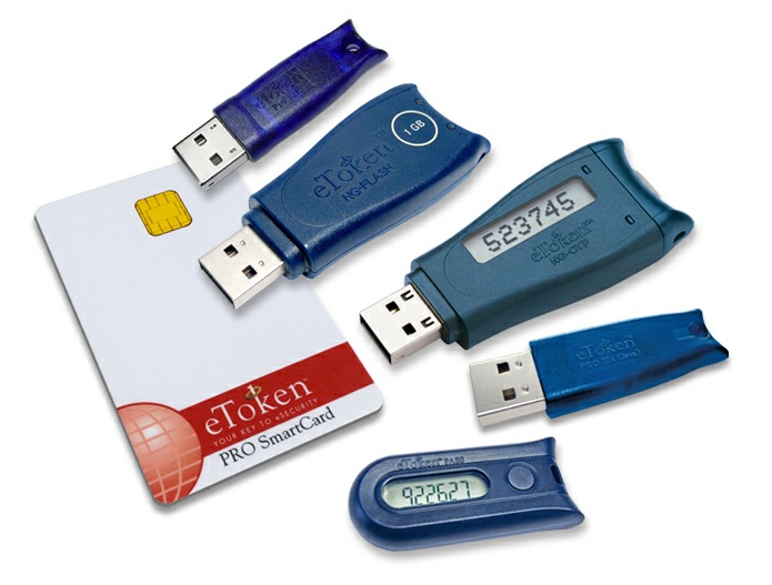 Электронные USB-ключи и смарт-карты eToken