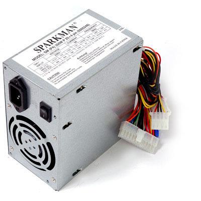 Блок питания компьютерный Sparkman (P4) 350W P 20+4 PIN ATX 2.01