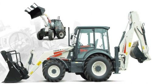 Экскаватор погрузчик TEREX 820