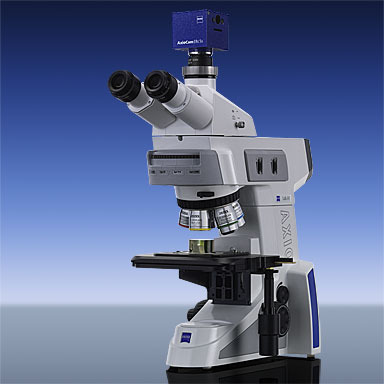 Лабораторный прямой микроскоп отраженного света Carl Zeiss Axio Lab.A1