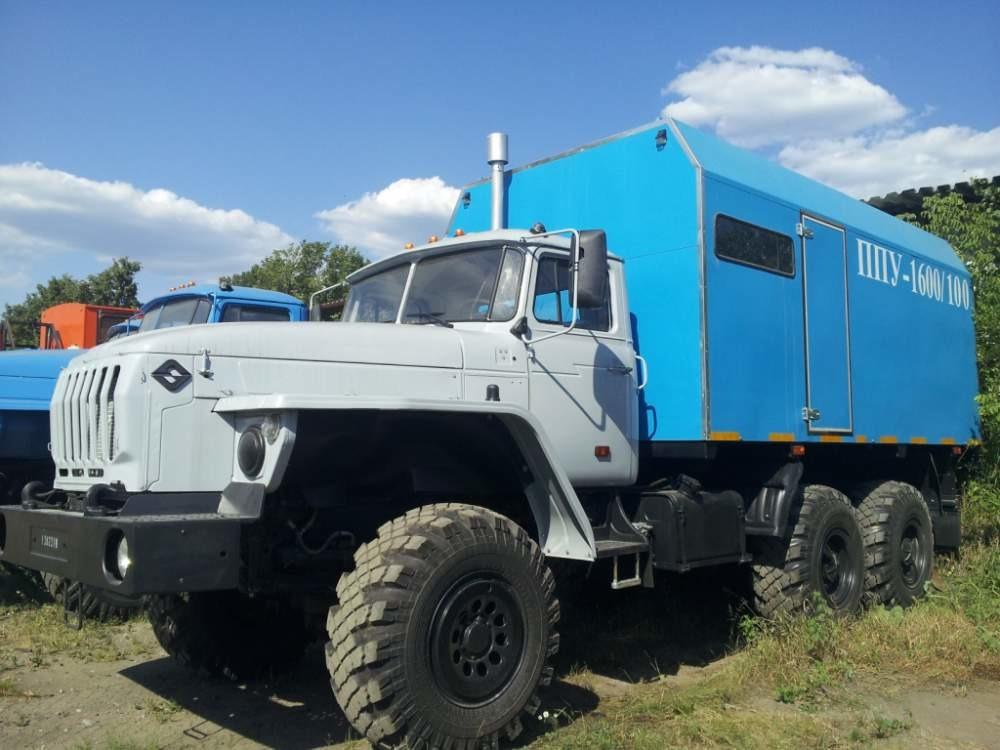 Установка ППУ-1600/100 на шасси Урал 5557 Установка ППУ-1600/100 на шасси Урал 5557
