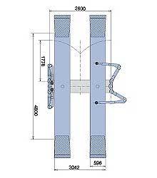 Подъемник плунжерный TOP LIFT 2.60 TSAP H