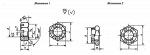Гайки шестигранные прорезные и корончатые низкие класса A