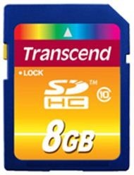 Карта памяти Transcend TS8GSDHC10