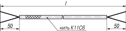 Кабель термопарный ДКТ