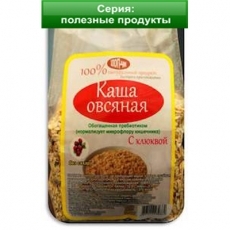 Каша овсяная с клюквой