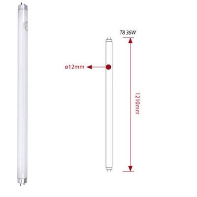 Лампы люминесцентные T8 36 ватт