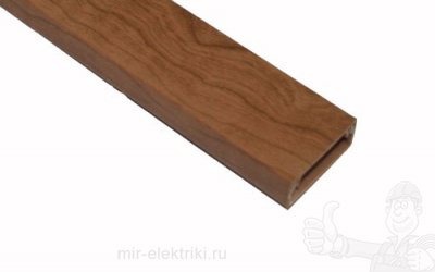 Кабель канал Рувинил 40 х 16 под дерево (орех) Кабель канал Рувинил 40 х 16 под дерево (орех)
