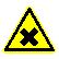 Предупреждающий знак, код W 18 Осторожно. Вредные для здоровья аллергические (раздражающие) вещества