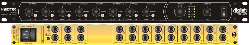 Студийный аналоговый сумматор SSM-802