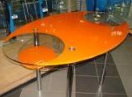 Стол обеденный Oval-Orange