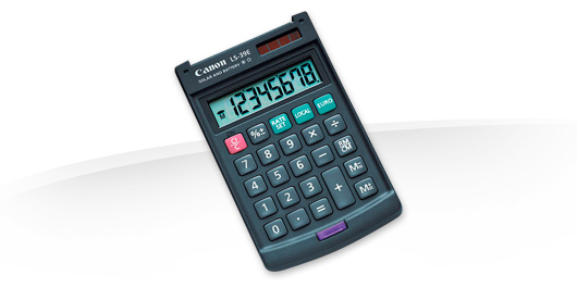 Калькулятор Canon LS-39E