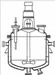 Реакторы с пропеллерными или турбинными мешалками, нижними спусками продукта и съемными крышками