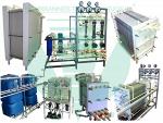 Электродиализное оборудование: промышленные и лабораторные установки и аппараты-электродиализаторы.