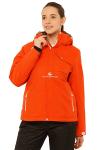 Куртка горнолыжная женская оранжевого цвета 1750O