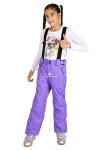 Брюки горнолыжные подростковые для девочки фиолетового цвета 816F - Раздел: Продажа одежды,  продажа обуви