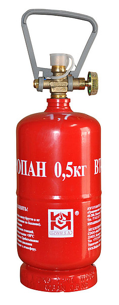 Туристический газовый баллон BT-0.5