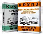 Цемент ПЦ 400 Д 20 (Круиз - Честный Цемент)