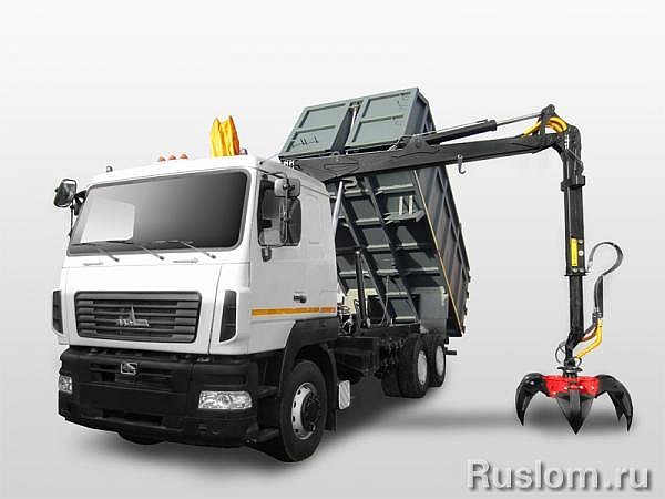 Производство и продажа ломовозов на любом шасси с КМУ ВЕЛМАШ и Palfinger