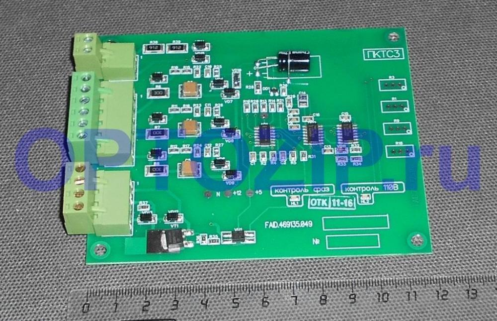 Плата контроля трёхфазной сети ПКТС-3 ФАИД469135.049