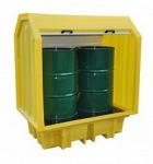 Крытый поддон для бочек BP2HC