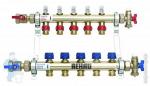 REHAU Коллекторная группа HKV-D RAUTHERM S на 5 выходов, с расходомерами, нерж.сталь