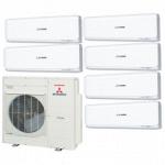 Мульти сплит-система Mitsubishi Heavy SCM125ZМ-S + 6xSRK25ZS-W