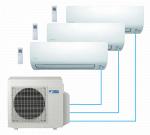 Мультисплит-системы (комплект настенного типа) Daikin CTXS15K*3/3MXS40K