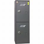Сейф мебельный Onix Office NTL 62МЕs/62MЕs с трейзером (2 отделения, ключевой и электронный замки)