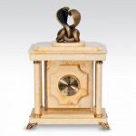 Часы-сейф из мрамора quot;Кобра quot;