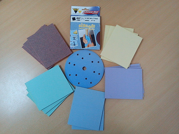 Абразивные губки sia, Flat Pad, Abrafoam