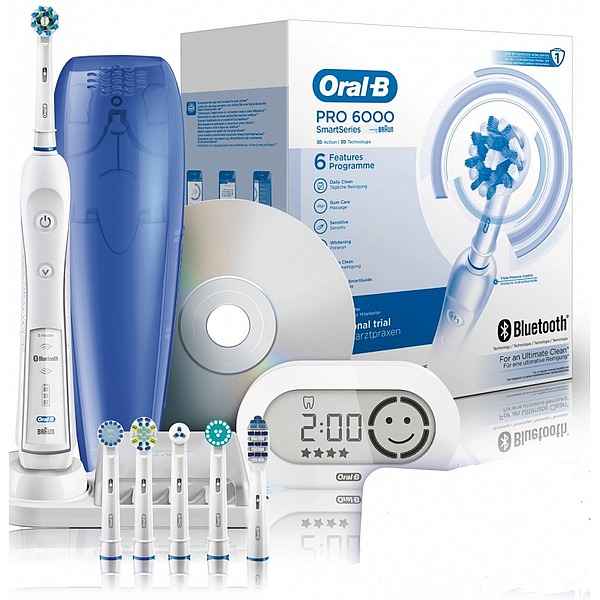 Электрическая зубная щетка Oral B Pro 6000